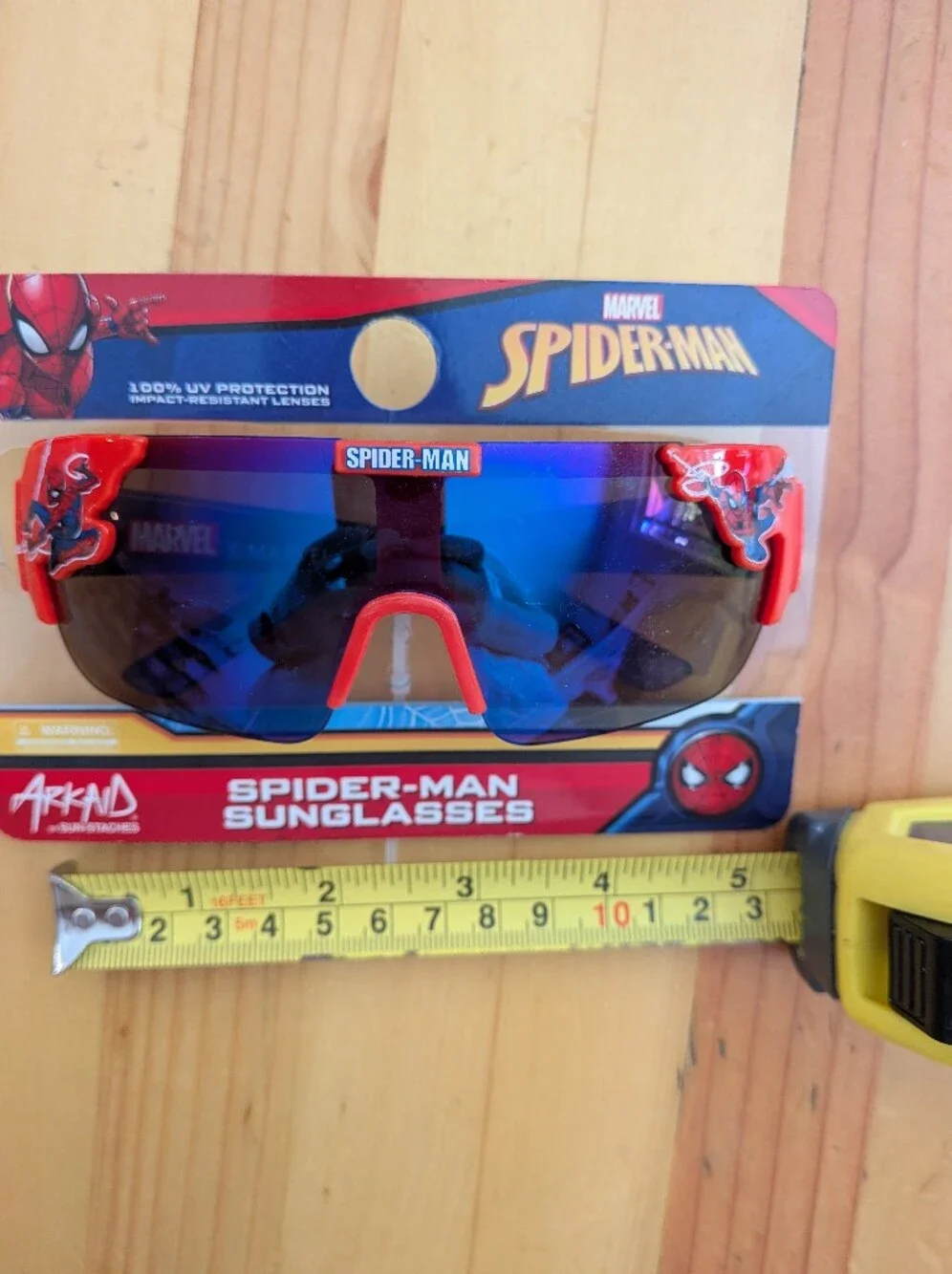 Arkaid Kids Sunglasses Lot - Spider-Man & Pokémon Shield Glasses